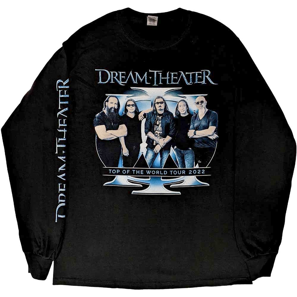 Dream Theater - Band Photo TOTW Tour 2022 Top à manches longues - Noir